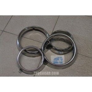 HEADLAMP FRAME  INOX GIULIA SUPER 1600 N.O.S.