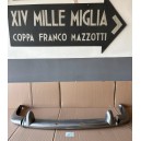 KIT REAR BUMPER NOT CHROME GIULIETTA SPIDER 2-3 SERIE E GIULIA SPIDER