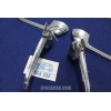 SERIE 4 PEZZI MANIGLIE FIAT 1800 2100 2300 BN