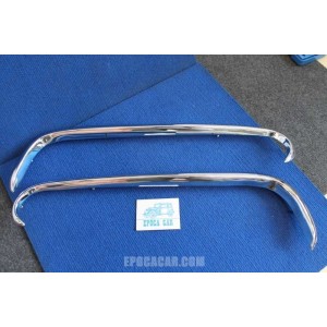COPPIA PROFILI BAFFI CURVI CROMATI GIULIETTA SPRINT ( PRIMA SERIE )