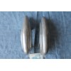 LANCIA AURELIA (?) COUPLE REAR BUMPER GUARDS USED  