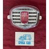 FIAT 500 D - F MASCHERINA ORIGINALE D'EPOCA PLASTICA FRONT EMBLEME N.O.S.