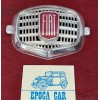 FIAT 500 D - F MASCHERINA ORIGINALE  D'EPOCA PLASTICA FRONT EMBLEME N.O.S.