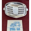 FIAT 500 D - F MASCHERINA ORIGINALE  D'EPOCA PLASTICA FRONT EMBLEME N.O.S.