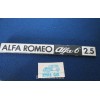 SCRITTA POSTERIORE ALFA 6 2.5