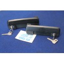 COUPLE HANDLES DOOR BLACK ORIGINALI CROMODORA