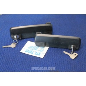 COUPLE HANDLES DOOR BLACK ORIGINALI CROMODORA