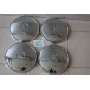 FIAT 1100 R  124 SET  4 PEZZI COPPA RUOTA CROMATA NOS