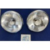 OPTIC ORIGINAL PAIR (REFLECTOR RESTORED GLASS RING) BOTH FIAT 508 C
