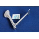 SUPPORT REAR PLATE NUMBER 1100 B-BL (AVAIBLE ALSO RIGHT)