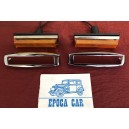 LIGHTS WITH CHROME FRAME RECTANGULAR BOTH