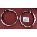 RINGS RIMS HEADLIGHT BOTH PAIR FIAT 1500 SPIDER