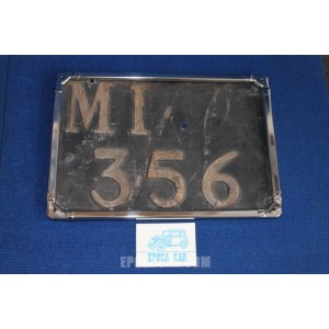 TRIM PLATE NUMBER INOX (ALL SIZE REQUEST)