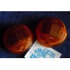 PAIR FRONT LIGHT LENSES 124 AC