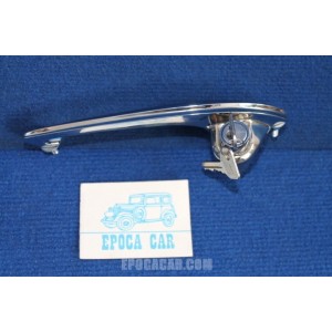ALFA ROMEO 2000 2600 TOURING MANIGLIA ESTERNA  SX CON CHIAVE IN OTTONE !!! NON ZAMA !!!