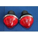 TAILIGHTS FERRARI AND SPORT BARCHETTE YEARS '50 PAIR