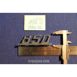FIAT 850 METALLO CROMATO