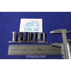 FIAT 1800 METAL CHROME RELIEFS
