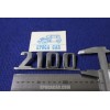FIAT 2100 METAL CHROME RELIEF