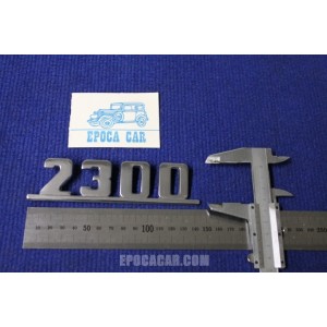 FIAT 2300 METAL CHROME RELIEF
