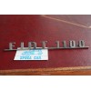 FIAT 1100 METAL CHROME RELIEF used 