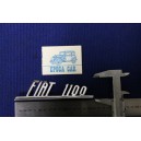 FIAT 1100 METAL CHROME RELIEF