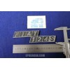 FIAT 124 S METAL CHROME