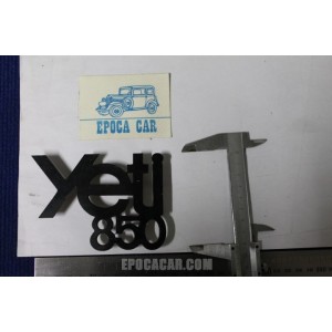 FIAT 850 YETI OTTONE VERNICIATO NERO OPACO