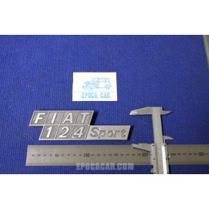 FIAT 124 SPORT   METALLO CROMATO
