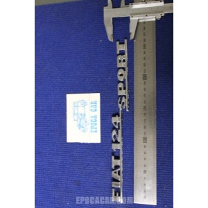 FIAT 124 SPORT METAL CHROME