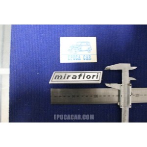 FIAT 131    MIRAFIORI   METAL CHROME
