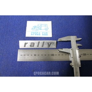 FIAT 128 RALLY METAL CHROME