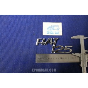 FIAT 125  METAL CHROME