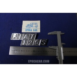 FIAT 125  METAL CHROME