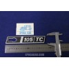 FIAT RITMO 105 TC (LATERALE DX.) METALLO OPACO