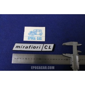 FIAT 131   MIRAFIORI CL   PLASTICA