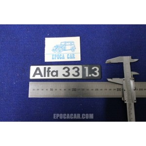 EMBLEM "ALFA 33 1.3" METAL