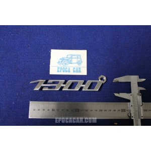 EMBLEM "1300" LENGHT 160 MM METAL CHROME