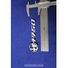 EMBLEM "1750" WHIT BADGE   METAL CHROME