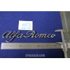 EMBLEM "ALFA ROMEO"  305 MM LENGHT   METAL CHROME