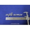 EMBLEM "ALFAROMEO" 220 MM LENGHT  METAL CHROME