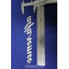 SCRITTA "ALFAROMEO"   220 MM  METALLO CROMATO