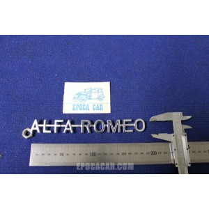 EMBLEM "ALFA ROMEO"  METAL CHROME