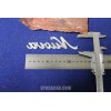SCRITTA "NUOVA"   METALLO CROMATO