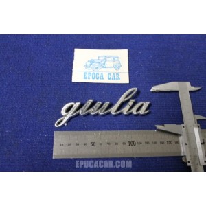 EMBLEM "GIULIA" (BIG TYPE)  PLASTIC