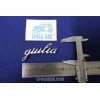 EMBLEM "GIULIA" (SMALL TYPE) ALLUMINIUM