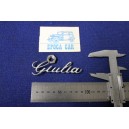 EMBLEM "GIULIA" (SMALL TYPE) METAL CHROME