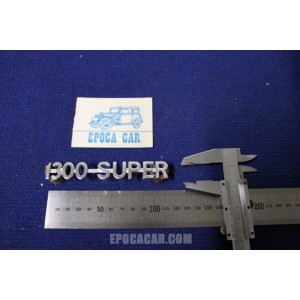 EMBLEM "1300 SUPER"  ALLUMINIUM