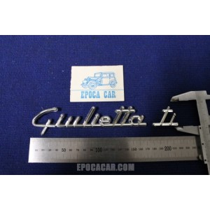 SCRITTA "GIULIETTA" + "T I"    PLASTICA