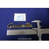 EMBLEM "GIULIETTA"  GOLDEN PLASTIC